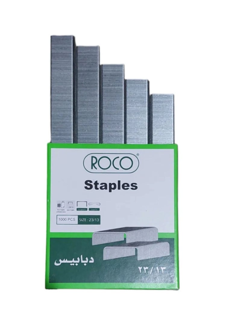 روكو دبابيس نصف شريطية شديدة التحمل فضي - Image 3